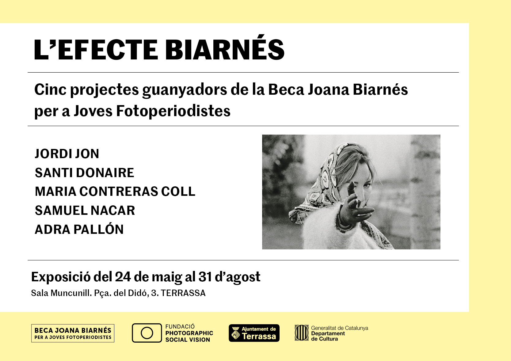 Exposició beca Joana Biarnés a Terrassa